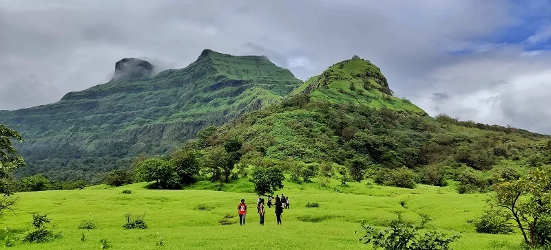 Views on Andharban trek from Mumbai batch